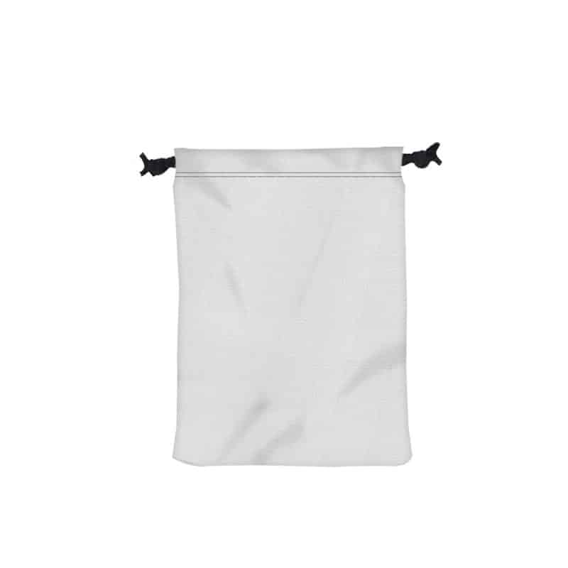 Custom 9" W X 12" H Canvas Drawstring Bag - 1