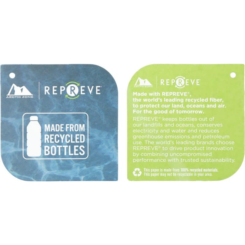 Custom Arctic Zone® Repreve® Backpack Cooler with Sling - 8
