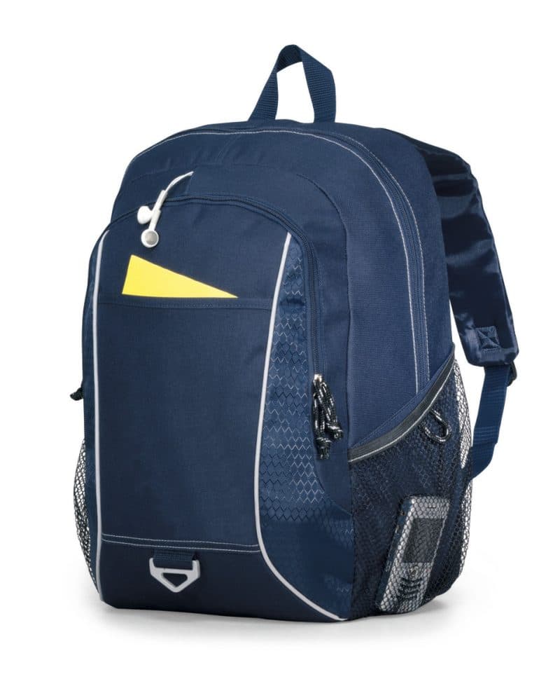Custom Atlas Laptop Backpack - Navy Blue - 1