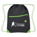 Custom Color Pop Drawstring Bag - 2