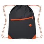 Custom Color Pop Drawstring Bag - 9