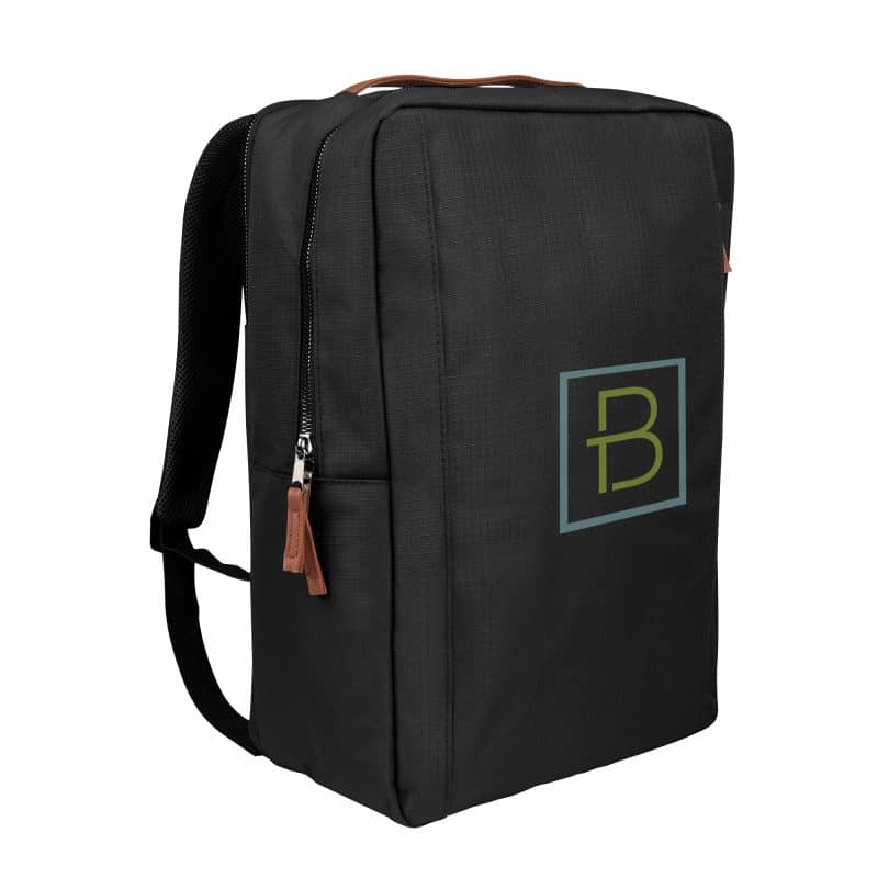 Custom Corporate Structured Laptop Backpack - 3