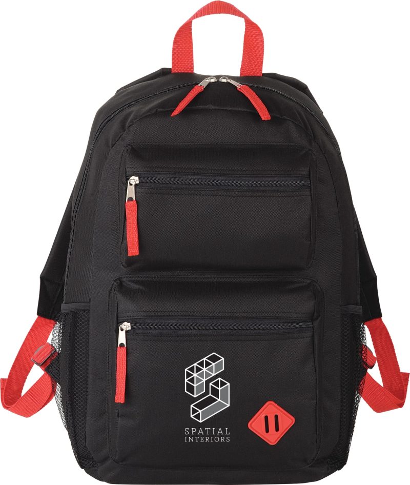 Custom Double Pocket Backpack