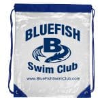 Custom "Everest" Tall Clear Drawstring Cinch Pack Backpack (Overseas) - 3