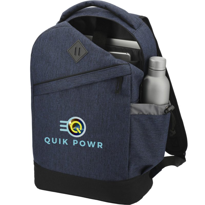 Custom Graphite Slim 15" Computer Backpack - 8
