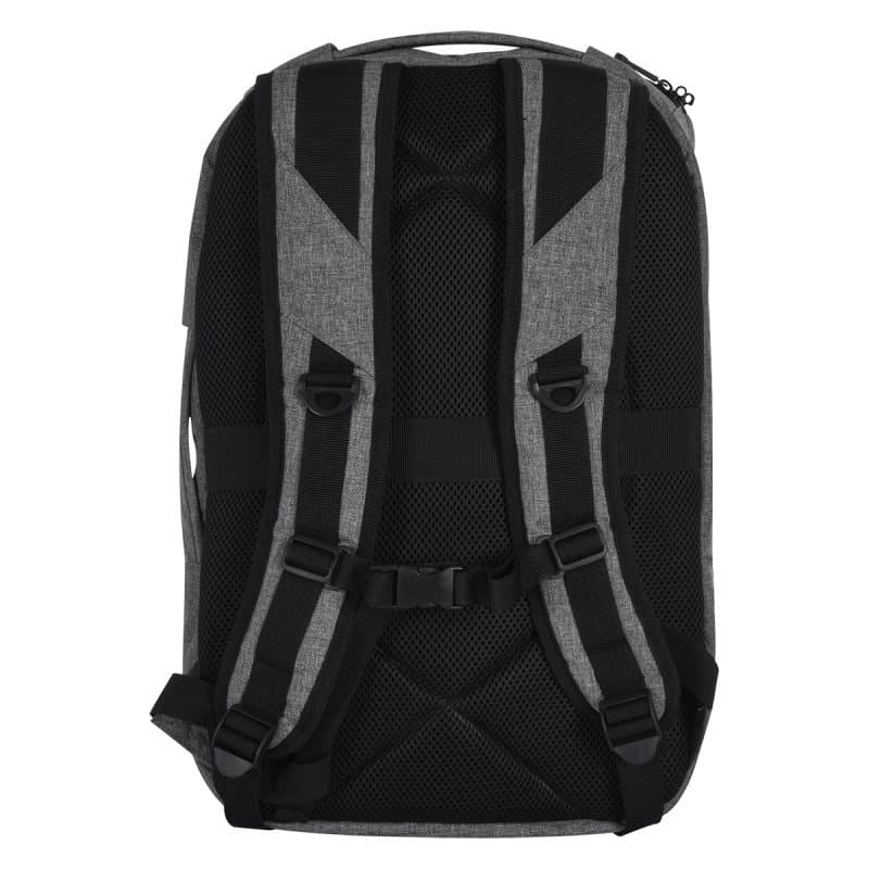 Custom Heathered Rfid Laptop Backpack & Briefcase - 4