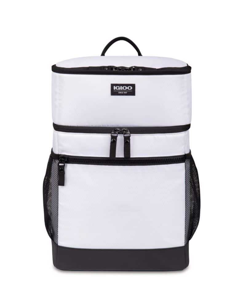 Custom Igloo® Maddox Backpack Cooler - White - 1