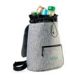 Custom Igloo® Moxie Cinch Backpack Cooler - Heather Gray - 8