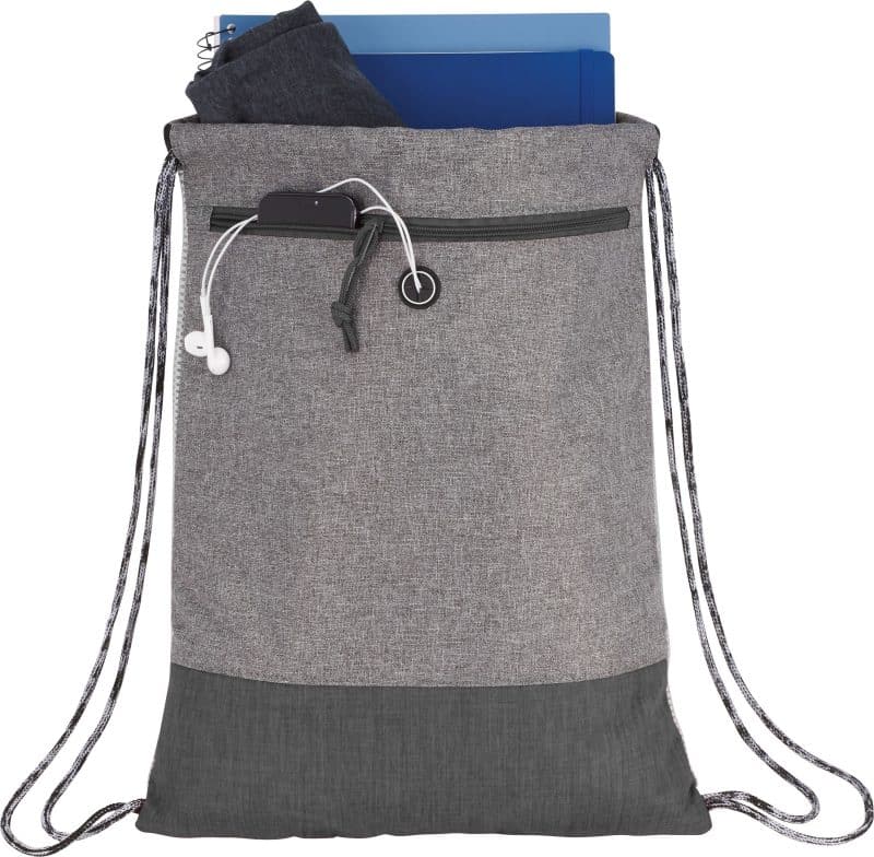 Custom Logan Drawstring Bag - 1
