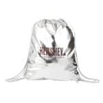 Custom Metallic Drawstring Backpack - 2