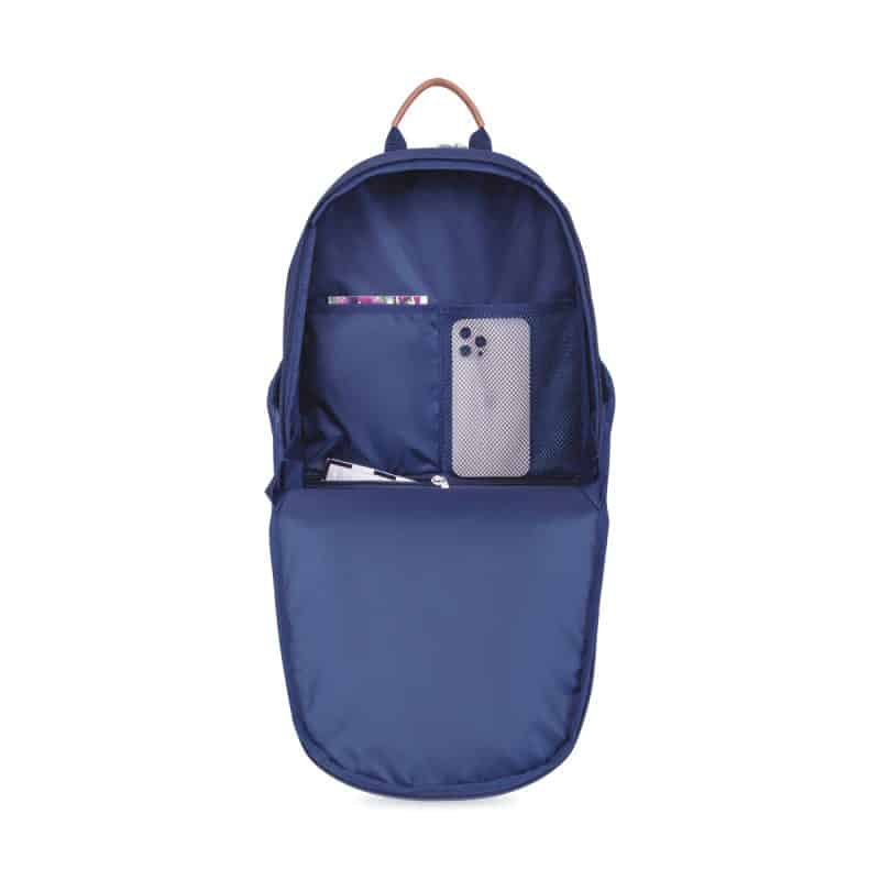 Custom Mobile Office Hybrid Laptop Backpack - Navy Heather - 3