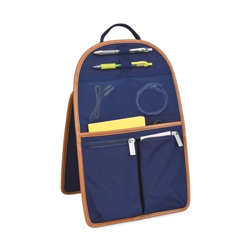Custom Mobile Office Hybrid Laptop Backpack - Navy Heather - 6