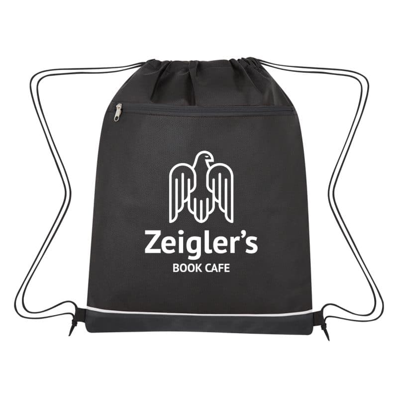 Custom Non-woven Bandura Drawstring Bag - 1