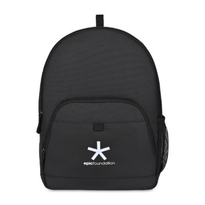 Repeat Recycled Poly Backpack - Black-1