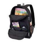 Custom Repeat Recycled Poly Backpack - Medium Grey - 6