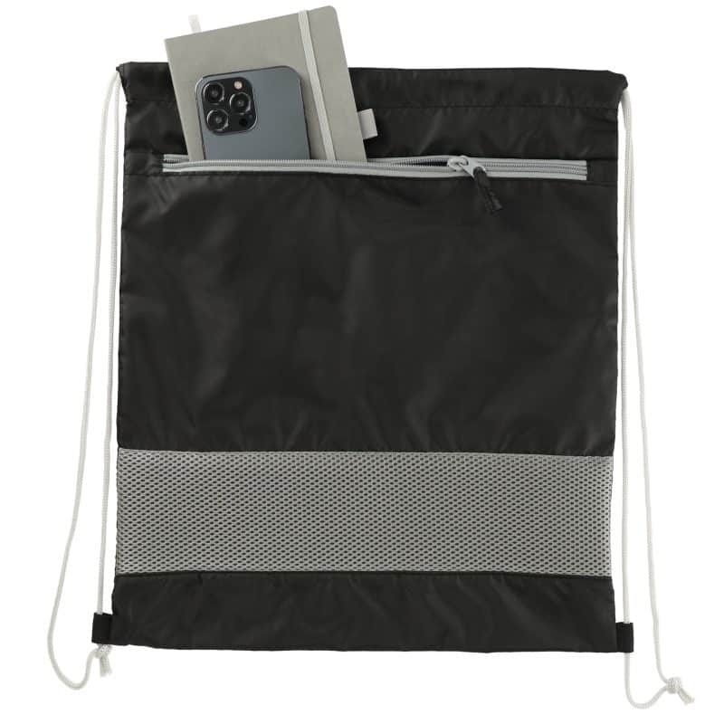 Custom Sparks Recycled Drawstring Bag - 4