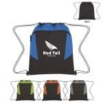 Custom Tahoe Heathered Drawstring Backpack