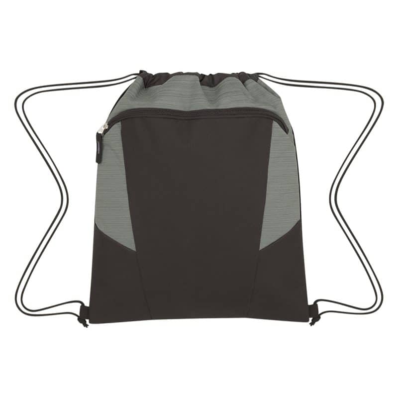 Custom Tahoe Heathered Drawstring Backpack - 4