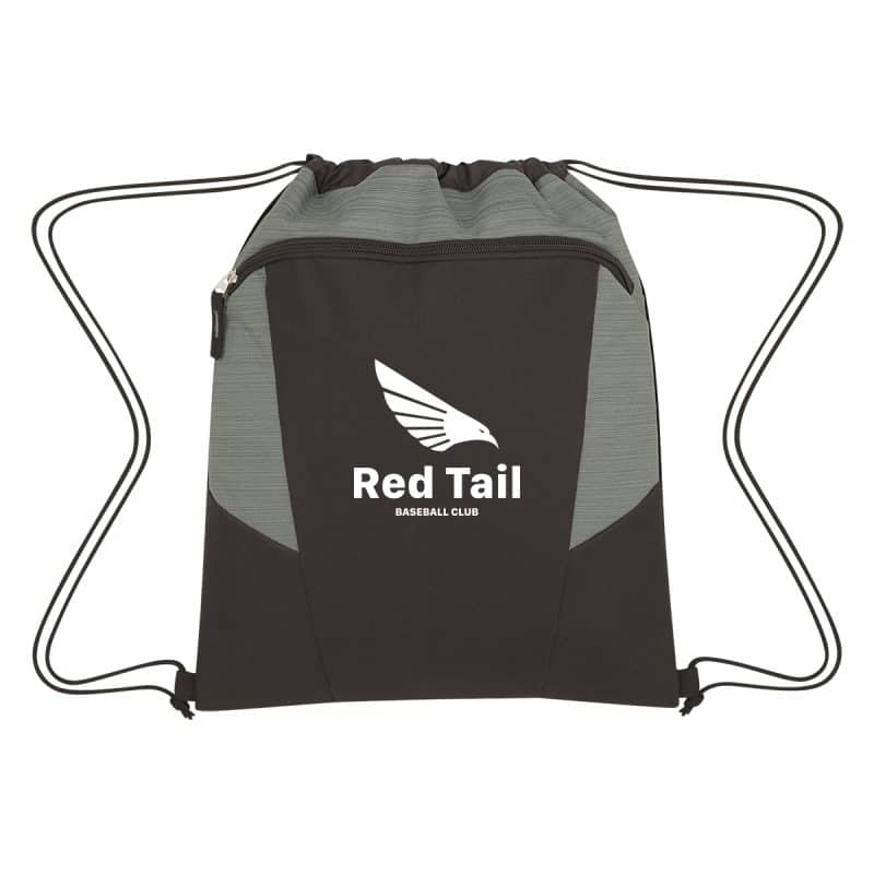 Custom Tahoe Heathered Drawstring Backpack - 7