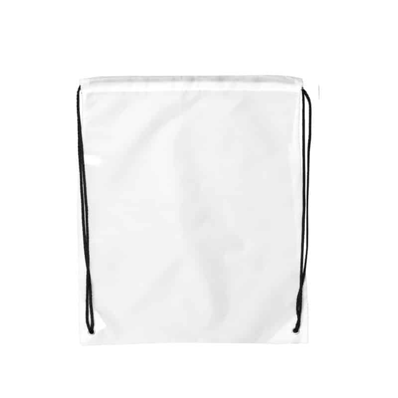 Custom "Ventoux" 210D Polyester Drawstring Cinch Pack Backpack (Overseas) - 4