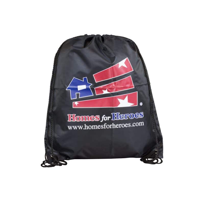 Custom "Ventoux" 210D Polyester Drawstring Cinch Pack Backpack (Overseas) - 7