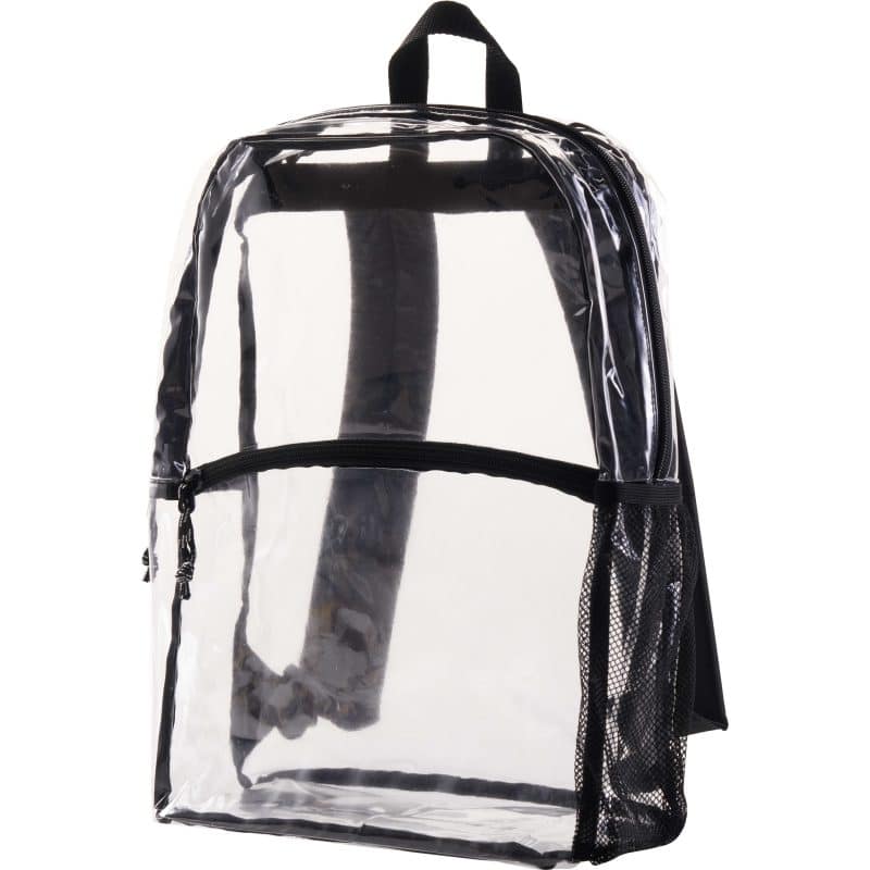 Custom Vue Clear PVC Backpack - 1