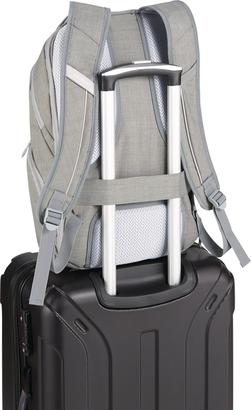 Custom Zoom Grid 15'' TSA Computer Backpack - 2