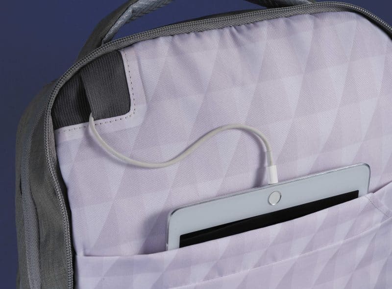 Custom Zoom Grid 15'' TSA Computer Backpack - 6