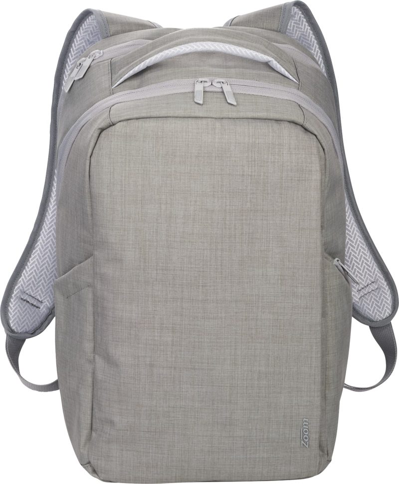 Custom Zoom Grid 15'' TSA Computer Backpack - 7