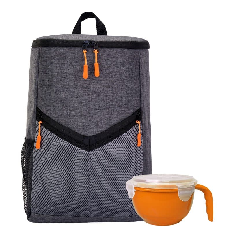 Custom Victory Noodle Backpack Cooler Set - 7
