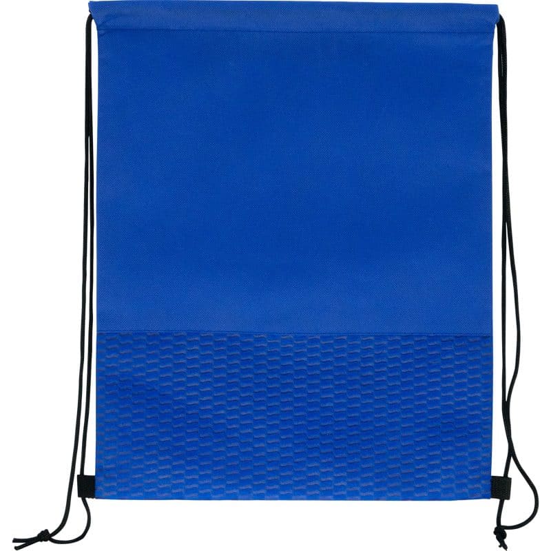 Custom Wave Drawstring Backpack - 1