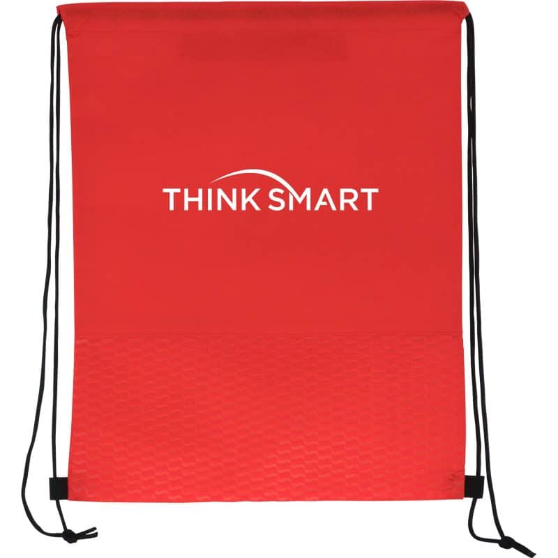 Custom Wave Drawstring Backpack - 6