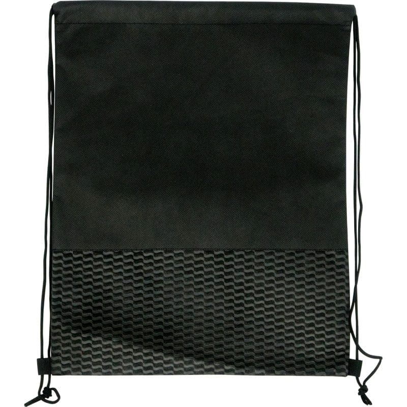 Custom Wave Drawstring Backpack - 9