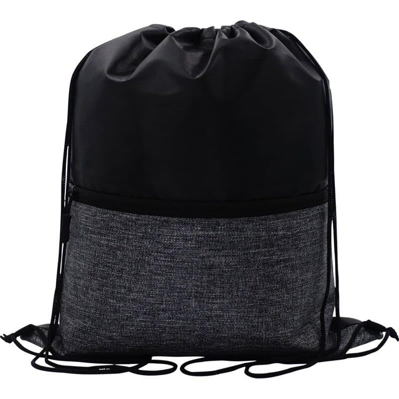 Custom X Line Drawstring Backpack - 3