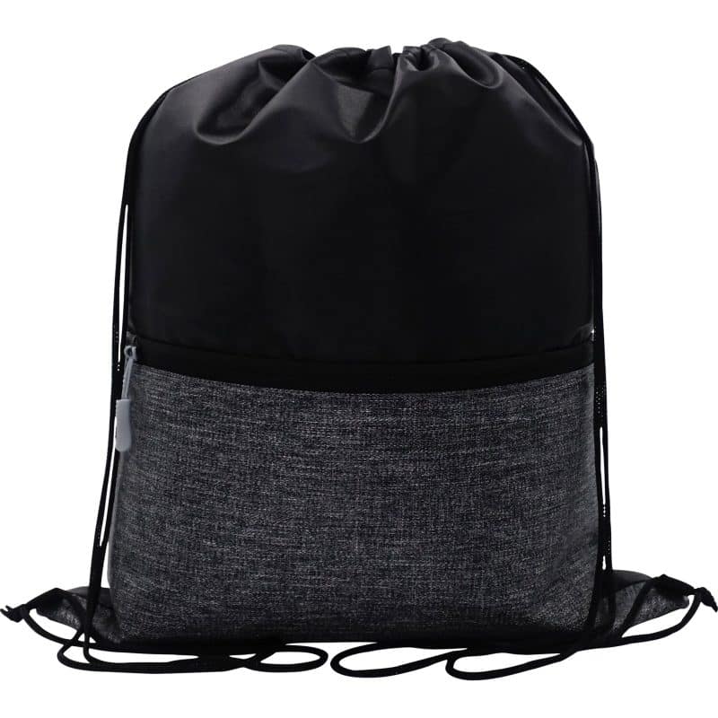Custom X Line Drawstring Backpack - 7