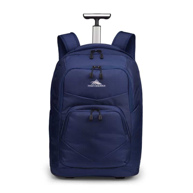 Custom High Sierra® Freewheel Pro Wheeled Backpack - True Navy - 1