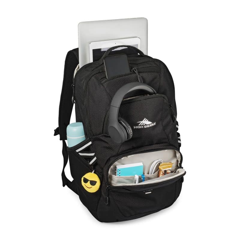 Custom High Sierra® Swoop SG Laptop Backpack - Black - 7