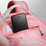 Custom High Sierra® Swoop SG Laptop Backpack - Pink Marble-Bubblegum Pink - 5