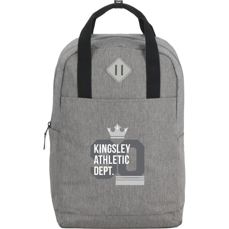 Custom Lanier Recycled 15'' Laptop Backpack - 4