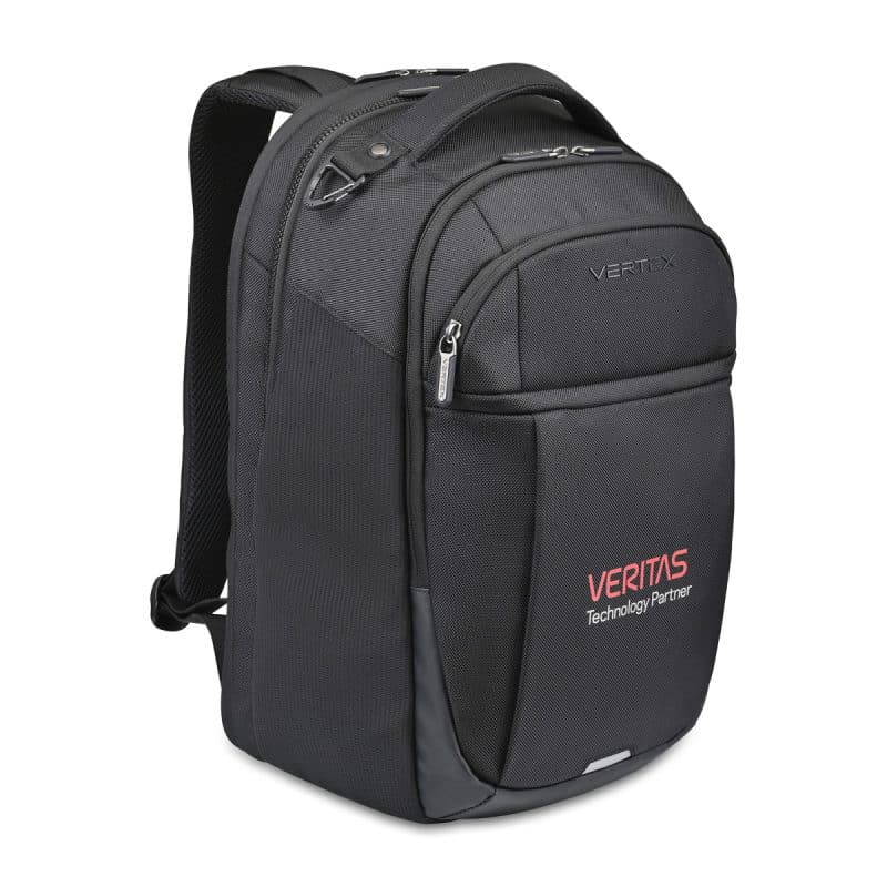 Custom Vertex® Brooklyn Laptop Backpack - Black - 2