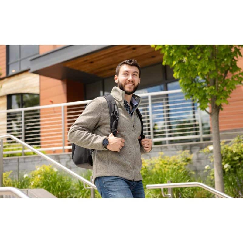 Custom Vertex® Brooklyn Laptop Backpack - Black - 7