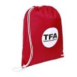 Custom Arlo rPET Cinchpack - Red - 3