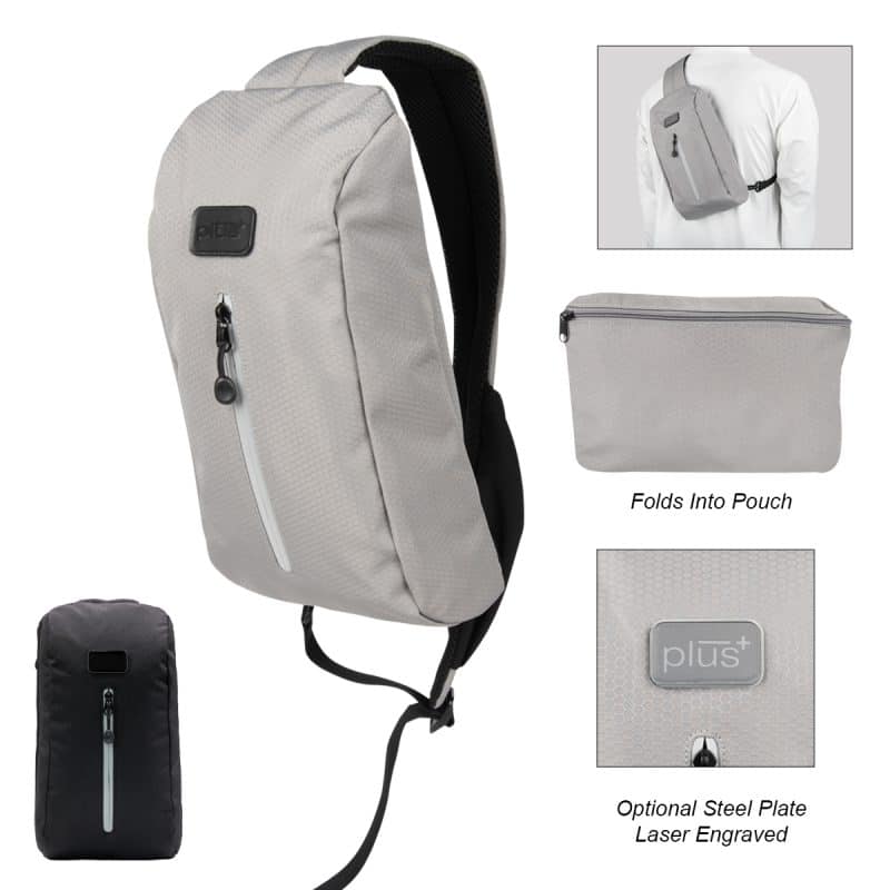 Custom Brandcharger Eco Sling Backpack