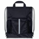 Custom Drawstring Sports Backpack Bags With Bottle Holders - 3
