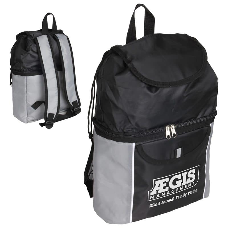 Custom Journey Polyester Cooler Backpack - 2