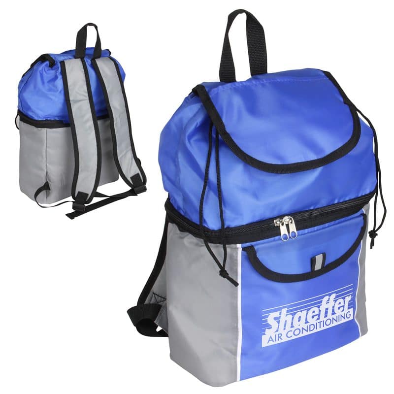 Custom Journey Polyester Cooler Backpack - 3