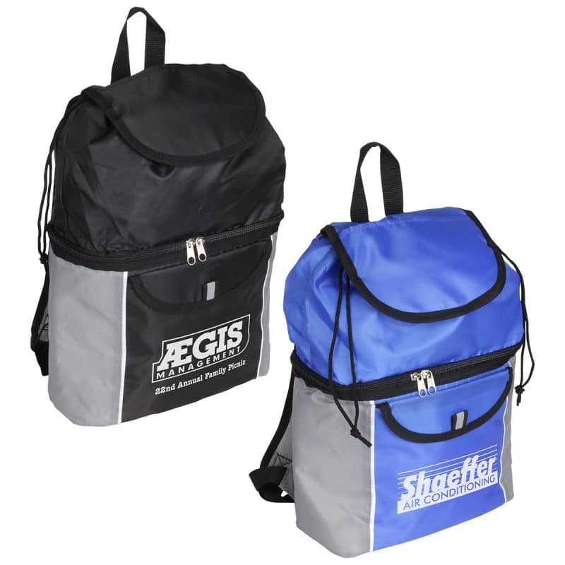 Custom Journey Polyester Cooler Backpack