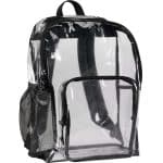 Custom Lucent Deluxe Clear PVC Backpack - 2