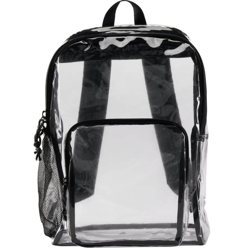 Custom Lucent Deluxe Clear PVC Backpack - 4