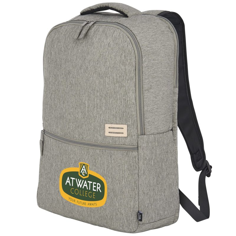 Custom THE GOODS™ Recycled 17'' Laptop Backpack - 2